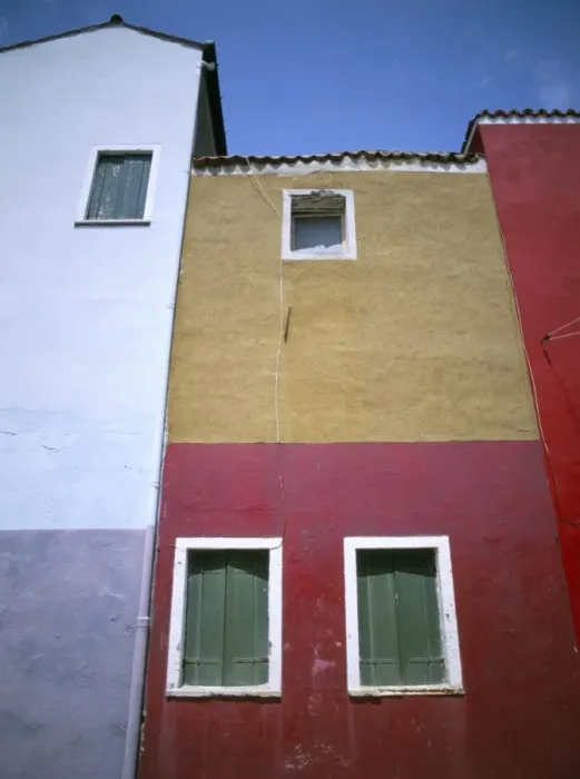 Framed Print : Houses, Burano Island Framed Print : Houses, Burano Island