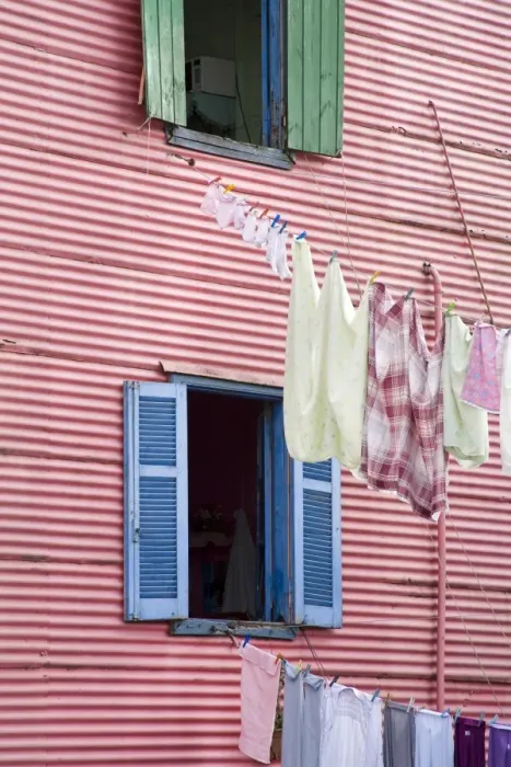 Framed Print : Houses in La Boca District, Buenos Aires City, Argentina, South America Framed Print : Houses in La Boca District, Buenos Aires City, Argentina, South America