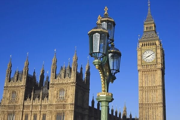 The Houses of Parliament and Big Ben, UNESCO World Heritage Site, Westminster