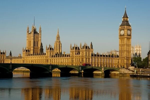 Houses of Parliament and Big Ben, UNESCO World Heritage Site, Westminster