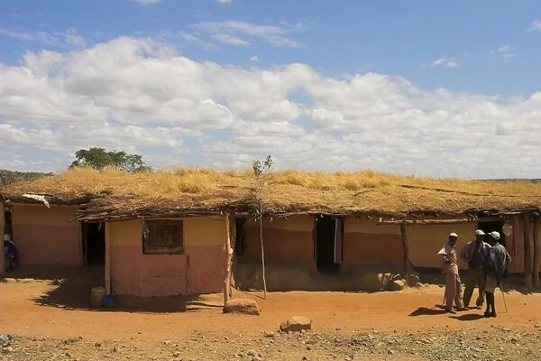 Houses, southern area, Ethiopia, Africa