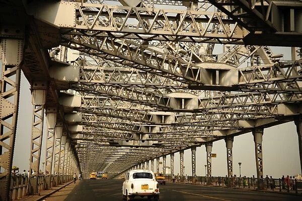 Howrah Bridge, Kolkata, West Bengal, India, Asia