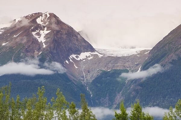 Hudson Bay Mountain and Kathlyn Glacier, Smithers, British Columbia, Canada, North America
