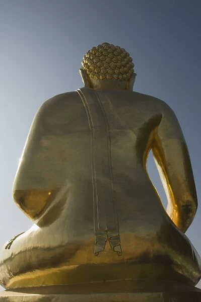 Huge Golden Buddha, Sop Rouk, Golden triangle, Thailand