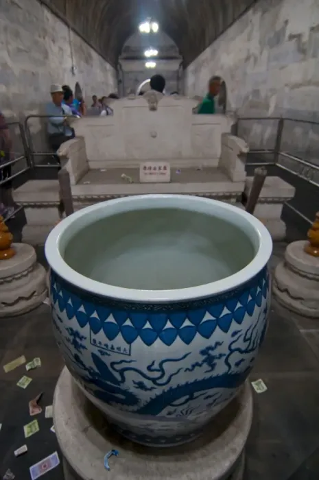 Framed Print : Huge pot inside the Ming Tombs, UNESCO World Heritage Site, Bejing, China, Asia Framed Print : Huge pot inside the Ming Tombs, UNESCO World Heritage Site, Bejing, China, Asia