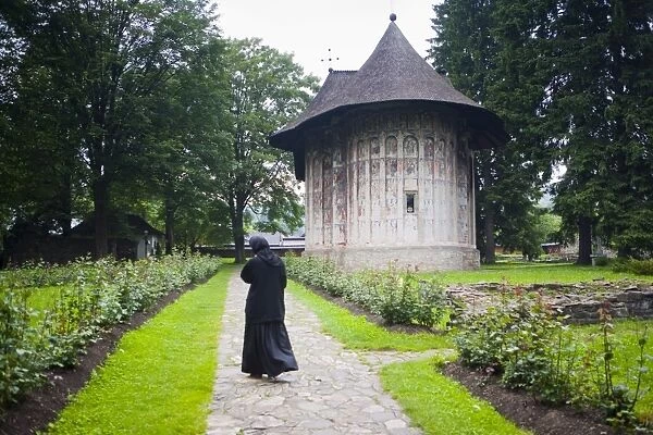 Humor Monastery, UNESCO World Heritage Site, Gura Humorului, Bucovina, Romania, Europe
