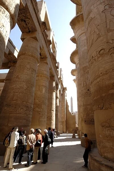 Hypostyle hall, Temple of Karnak, near Luxor, Thebes, UNESCO World Heritage Site