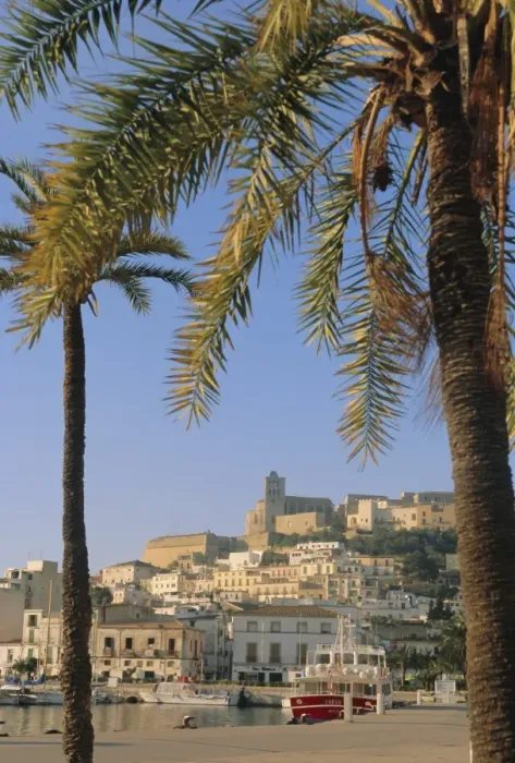 Framed Print : Ibiza Town Framed Print : Ibiza Town
