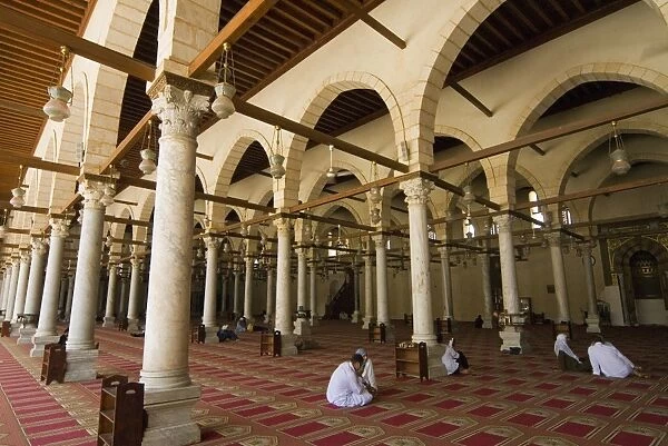 Ibn El As Mosque, Cairo, Egypt, North Africa, Africa