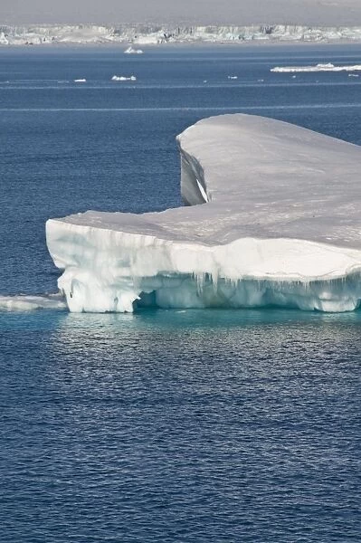Ice in the Antarctic Sound, The Antarctic Peninsula, Antarctica, Polar Regions