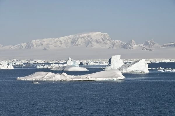 Ice in the Antarctic Sound, Antarctic Peninsula, Antarctica, Polar Regions