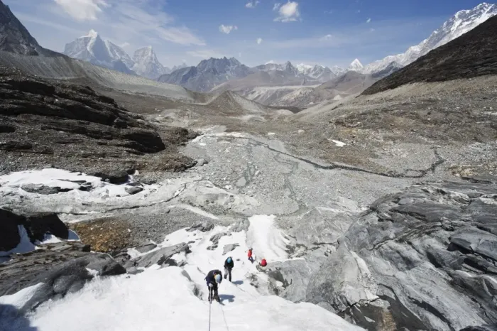 Framed Print : Ice climbing in Chukhung Valley, Solu Khumbu Everest Region, Sagarmatha National Park Framed Print : Ice climbing in Chukhung Valley, Solu Khumbu Everest Region, Sagarmatha National Park