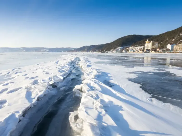 Framed Print : Ice crack in the surface of Lake Baikal that has opened and refrozen, Village of Listvyanka near Irkutsk, Siberia, Russia, Eurasia Framed Print : Ice crack in the surface of Lake Baikal that has opened and refrozen, Village of Listvyanka near Irkutsk, Siberia, Russia, Eurasia