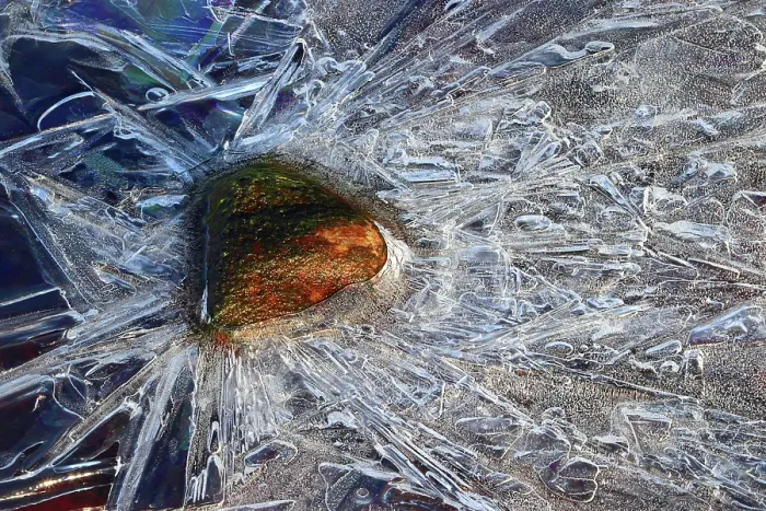 Framed Print : Ice detail, River Etive, Rannoch Moor, Highland, Scotland, United Kingdom Framed Print : Ice detail, River Etive, Rannoch Moor, Highland, Scotland, United Kingdom