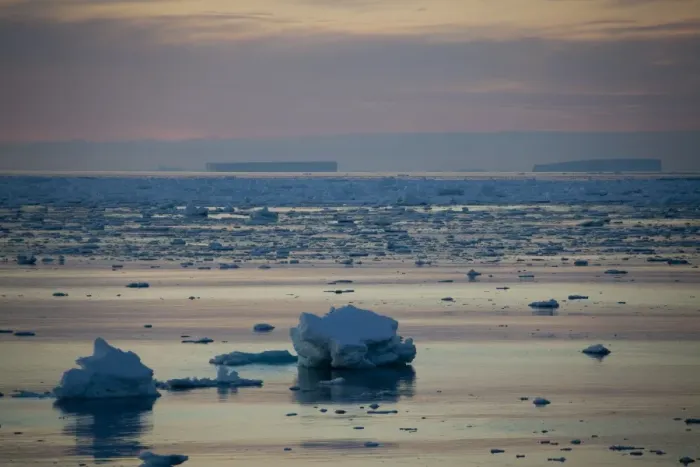 Framed Print : Ice floe in midnight light, Southern Ocean, Antarctic, Polar Regions Framed Print : Ice floe in midnight light, Southern Ocean, Antarctic, Polar Regions