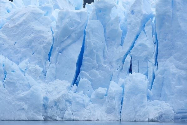 Iceberg detail, Lake Gray (Lago Gray), Torres del Paine National Park, Patagonia