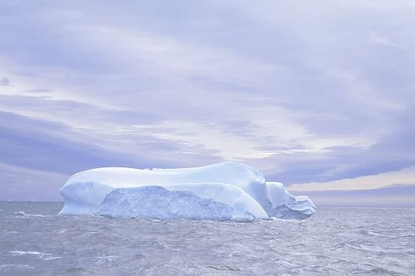 Iceberg drifting off Antarctica, Polar Regions