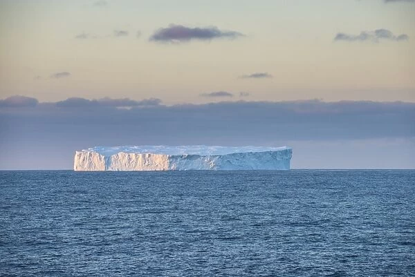 Iceberg floating in the South Orkney Islands, Antarctica, Polar Regions