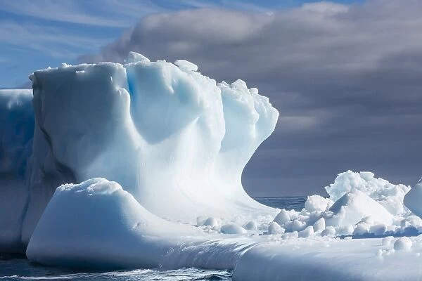 Iceberg in Hercules Bay, South Georgia, Southern Ocean, Polar Regions
