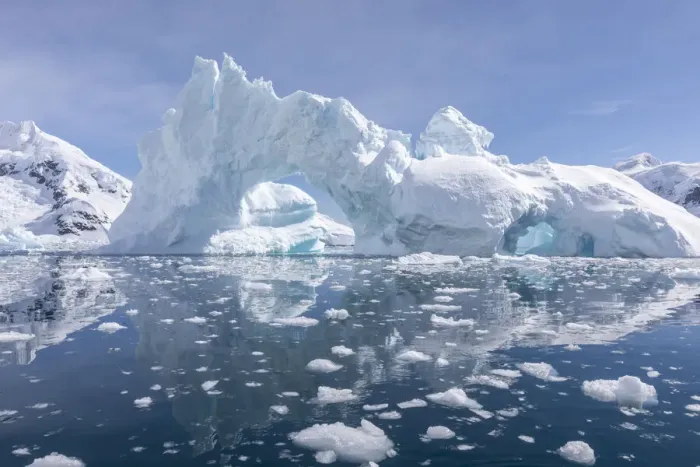 Framed Print : Detail of an iceberg in Paradise Bay, Antarctica, Polar Regions Framed Print : Detail of an iceberg in Paradise Bay, Antarctica, Polar Regions