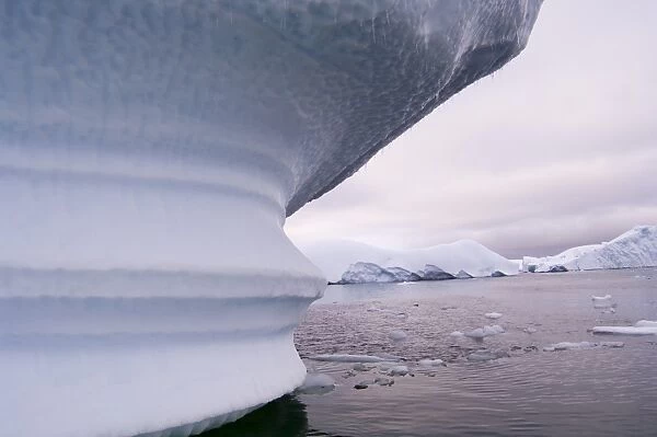 Icebergs near Pleneau Island, Lemaire Channel, Antactic Peninsula, Antarctica