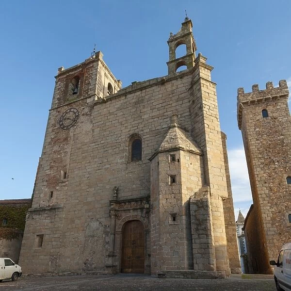Iglesia de San Mateo, Caceres, UNESCO World Heritage Site, Extremadura, Spain, Europe