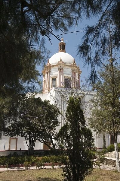 Iglesia San Pedro, the main church at Mineral de Pozos (Pozos), a UNESCO World Heritage Site