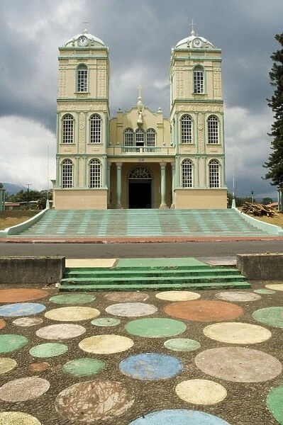 Iglesia de Sarchi church, Sarchi, Central Highlands, Costa Rica, Central America
