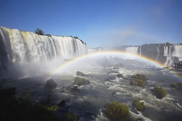 Iguacu Falls, Iguacu National Park, UNESCO World Heritage Site, Parana, Brazil, South America