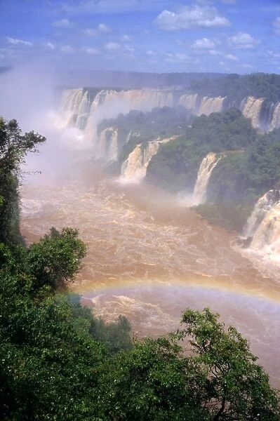 Iguacu Falls, Parana State, Brazil, South America