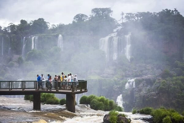 Iguazu Falls (Iguacu Falls) (Cataratas del Iguazu), UNESCO World Heritage Site, Brazil