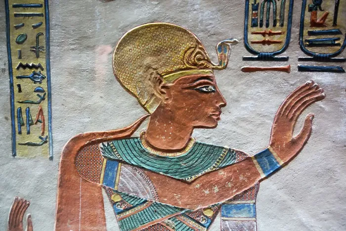 Framed Print : Image of Pharaoh, Bas Relief, Tomb of Prince Amenherkhepshef (Amenkopshef), QV55, Valley of the Queens, Ancient Thebes, UNESCO World Heritage Site, Luxor, Egypt, North Africa, Africa Framed Print : Image of Pharaoh, Bas Relief, Tomb of Prince Amenherkhepshef (Amenkopshef), QV55, Valley of the Queens, Ancient Thebes, UNESCO World Heritage Site, Luxor, Egypt, North Africa, Africa