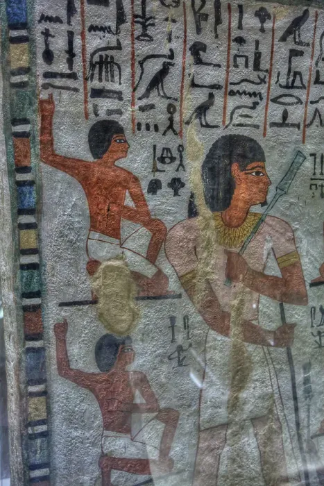 Framed Print : Image of Sennefer on right, Tomb of Sennefer, TT96, Tombs of the Nobles, Ancient Thebes, UNESCO World Heritage Site, Luxor, Egypt, North Africa, Africa Framed Print : Image of Sennefer on right, Tomb of Sennefer, TT96, Tombs of the Nobles, Ancient Thebes, UNESCO World Heritage Site, Luxor, Egypt, North Africa, Africa