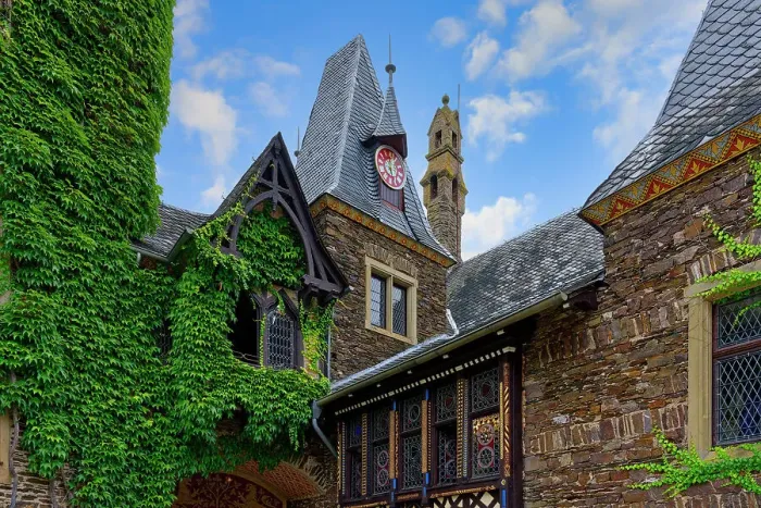 Framed Print : Former Imperial Castle, Courtyard, Cochem, Rhineland Palatinate, Germany, Europe Framed Print : Former Imperial Castle, Courtyard, Cochem, Rhineland Palatinate, Germany, Europe