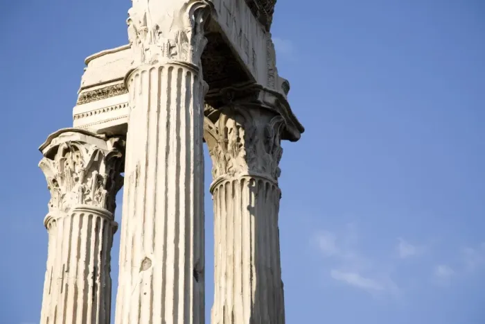 Framed Print : The Imperial Forums, the Temple of Saturn, Rome, Lazio, Italy, Europe Framed Print : The Imperial Forums, the Temple of Saturn, Rome, Lazio, Italy, Europe