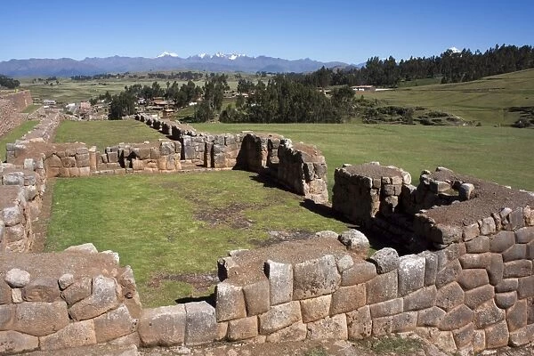 Inca ruins, Chinchero, Peru, South America