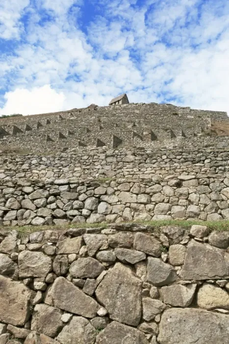 Framed Print : Inca ruins in morning light Framed Print : Inca ruins in morning light