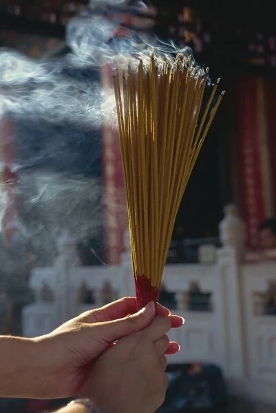 Incense, Hong Kong, China, Asia