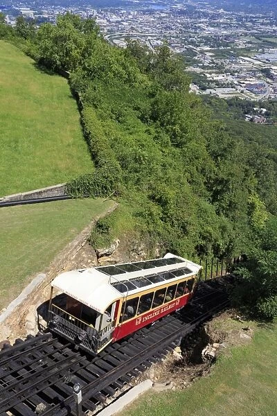 Incline Railway on Lookout Mountain, Chattanooga, Tennessee, United States of America, North America
