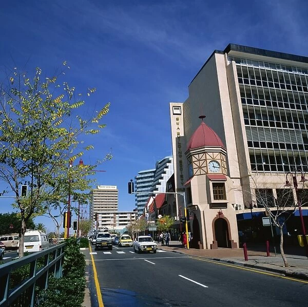 Independence Avenue (Kaiser Street), Windhoek, Namibia, Africa