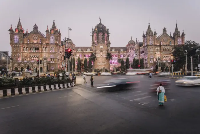 Framed Print : India, Mumbai, Maharashtra, Chhatrapati Shivaji Maharaj Terminus railway station (CSMT) Framed Print : India, Mumbai, Maharashtra, Chhatrapati Shivaji Maharaj Terminus railway station (CSMT)