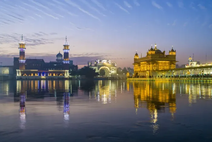 Framed Print : India, Punjab, Amritsar, - Golden Temple, The Harmandir Sahib, Amrit Sagar - lake of Nectar Framed Print : India, Punjab, Amritsar, - Golden Temple, The Harmandir Sahib, Amrit Sagar - lake of Nectar