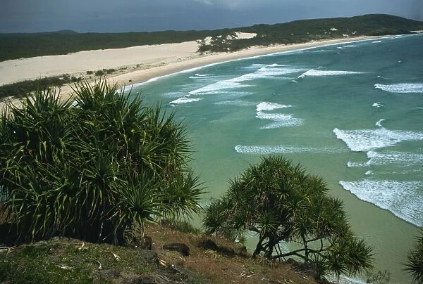 Indian Head Beach, Fraser Island, UNESCO World Heritage Site, Queensland