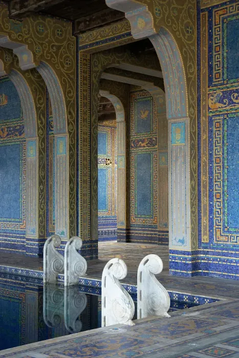 Framed Print : Indoor Venetian pool, Hearst Castle, San Simeon, California, United States of America, North America Framed Print : Indoor Venetian pool, Hearst Castle, San Simeon, California, United States of America, North America