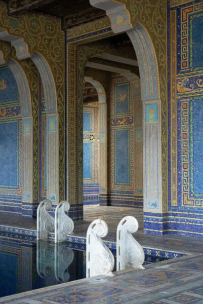 Indoor Venetian pool, Hearst Castle, San Simeon, California, United States of America, North America