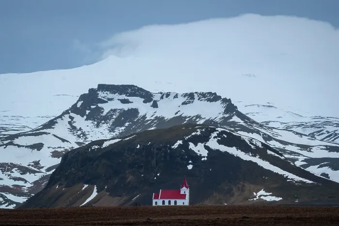 Framed Print : Ingjaldsholl Church, Hellisandur, Snaefellsjokull National Park, Snaefellsnes Peninsula, Iceland Framed Print : Ingjaldsholl Church, Hellisandur, Snaefellsjokull National Park, Snaefellsnes Peninsula, Iceland