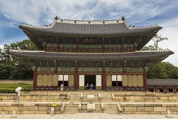 Injeongjeon main palace building, Changdeokgung Palace, UNESCO World Heritage Site