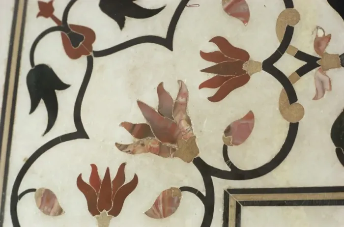 Framed Print : Detail of inlay work Framed Print : Detail of inlay work