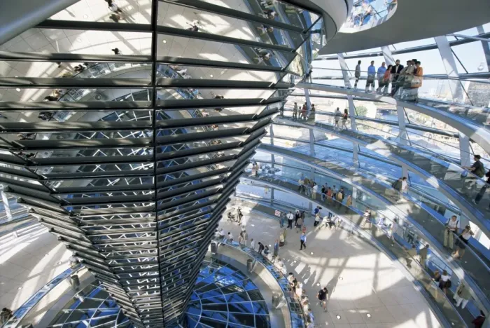 Framed Print : Inside the Reichstag Framed Print : Inside the Reichstag