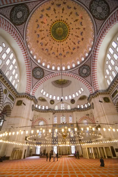 Framed Print : Inside Suleymaniye Mosque, UNESCO World Heritage Site, Istanbul, Turkey, Europe Framed Print : Inside Suleymaniye Mosque, UNESCO World Heritage Site, Istanbul, Turkey, Europe